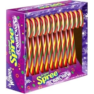 1 cane (14 g) Spree Candy Canes