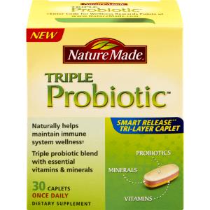 1 caplet Triple Probiotic