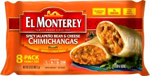 1 chimichanga (113 g) Spicy Jalapeno Bean & Cheese Chimichangas