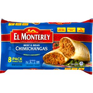 1 chimichanga (142 g) Beef & Cheese Chimichanga