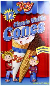 1 cone (4.5 g) Classic Ice Cream Cones