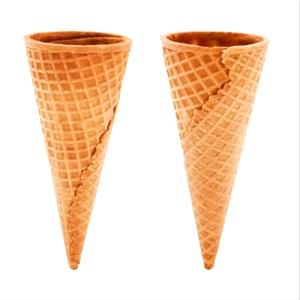 1 Cone Ice Cream Cones (Rolled Sugar Type)