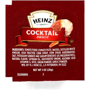 1 container (1 oz) Creole Cocktail Sauce