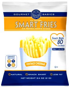 1 container (1 oz) Smart Fries - Vintage Cheddar