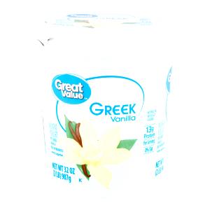 1 container (10.3 oz) Greek Vanilla Yogurt & Wild Blueberry Parfait