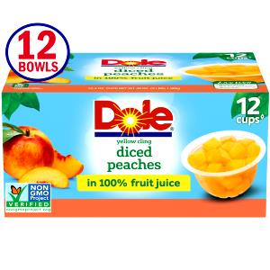 1 container (113 g) Diced Peaches in 100% Fruit Juice