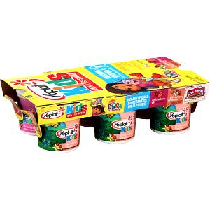 1 container (113 g) Dora The Explorer Lowfat Strawberry Vanilla & Strawberry Kids Yogurt