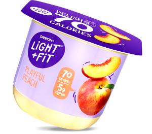 1 container (113 g) Light Peach Yogurt