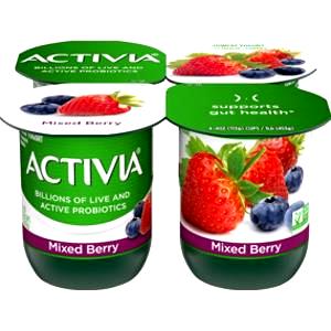 1 container (113 g) Mixed Berry Yogurt