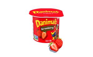 1 container (113 g) Nonfat Strawberry Yogurt