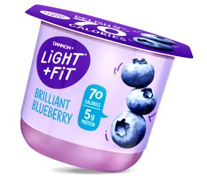 1 container (113 g) Nonfat Yogurt - Blueberry