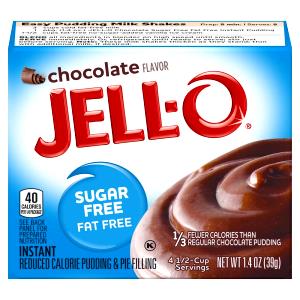 1 container (128 g) No Sugar Added Milk Chocolate Pudding