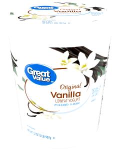 1 container (130 g) Low Fat Vanilla Yogurt with Almonds