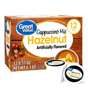 1 container (15 g) Cappuccino Mix Hazelnut