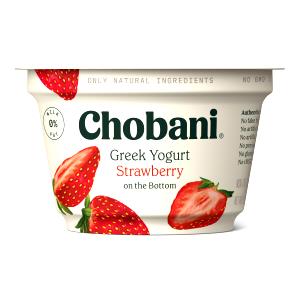 1 container (150 g) Greek Blended Yogurt - Strawberry Raspberry