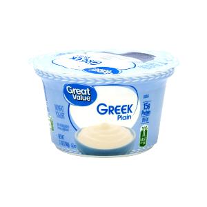 1 container (150 g) Greek Nonfat Yogurt Plain (Container)