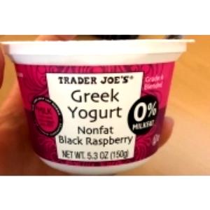 1 container (150 g) Greek Yogurt Nonfat Black Raspberry