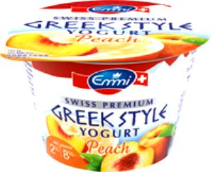 1 container (150 g) Greek Yogurt - Peach