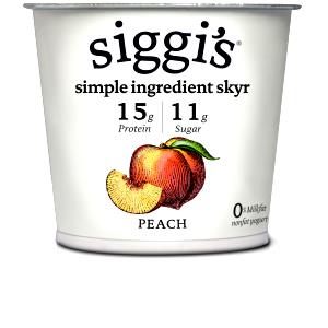 1 container (150 g) Icelandic Style Skyr Non-fat Yogurt - Peach