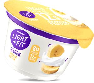 1 container (150 g) Light Greek Yogurt Banana Cream