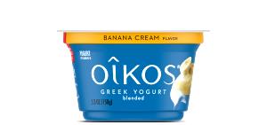 1 container (150 g) Oikos Traditional Greek Yogurt - Banana Cream