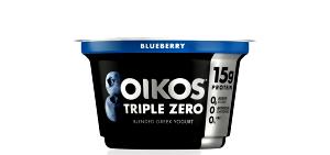 1 container (150 g) Oikos Triple Zero - Blueberry