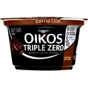 1 container (150 g) Oikos Triple Zero - Coffee