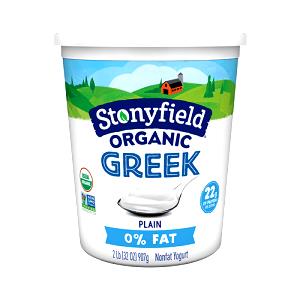 1 container (150 g) Organic Greek Style Nonfat Yogurt - Plain