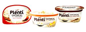 1 container (155 g) Plenti Oatmeal Greek Yogurt Maple Brown Sugar