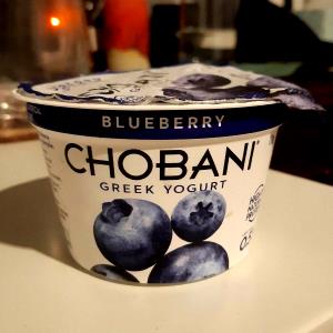 1 container (170 g) Blended Blueberry Yogurt