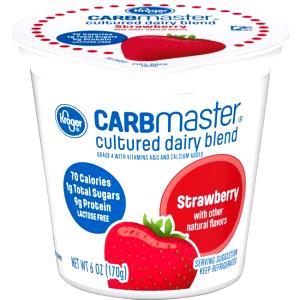 1 container (170 g) Carbmaster Strawberry Yogurt