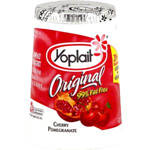 1 container (170 g) Cherry Pomegranate Lowfat Yogurt