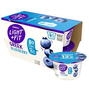 1 container (170 g) Light Fat Free Blueberry Yogurt