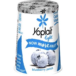 1 container (170 g) Light Fat Free Yogurt - Blueberry Patch