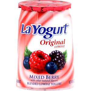 1 container (170 g) Lowfat Yogurt - Mixed Berry