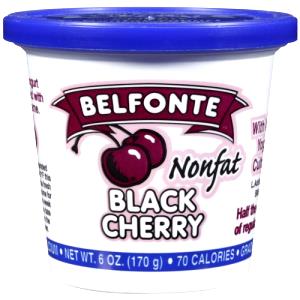 1 container (170 g) Nonfat Black Cherry Yogurt