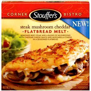 1 container (170 g) Signature Classics Steak Mushroom Cheddar Flatbread Melt