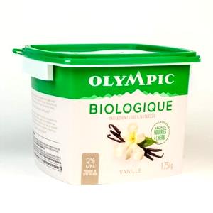 1 container (175 g) Organic Vanilla Yogurt