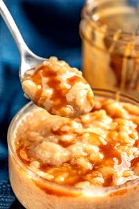 1 container (186 g) Caramel Rice Pudding