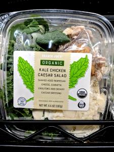 1 container (187 g) Organic Kale Chicken Caesar Salad