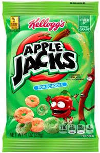 1 container (20 g) Apple Jacks Reduced Sugar