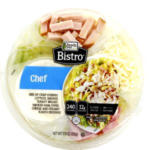 1 container (220 g) Bistro Bowl Chef Salad