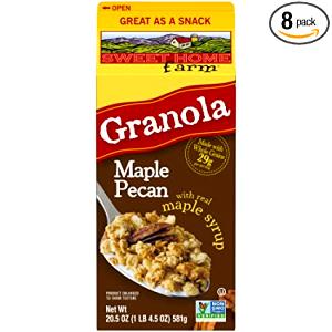 1 container (30 g) Maple Pecan Granola Topper