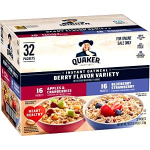 1 container (33 g) Mixed Berry Instant Oatmeal