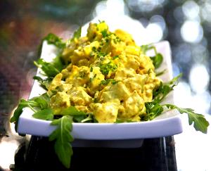 1 container (340 g) Curried Chicken Salad without Dressing