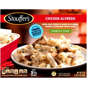 1 container (374 g) Chicken Alfredo