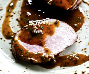 1 container (386 g) Pork Tenderloin with Green Peppercorn Sauce