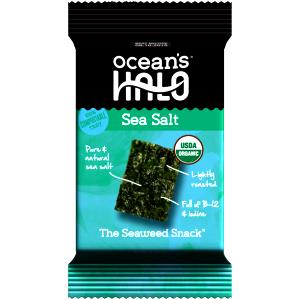 1 container (4.5 g) Organic Seaweed Snacks - Sea Salt