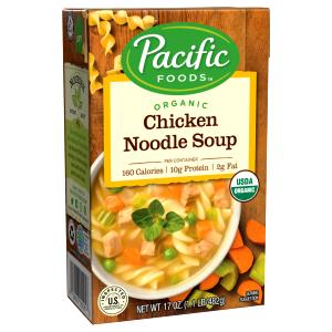 1 container (454 g) Organic Chicken Noodle Soup