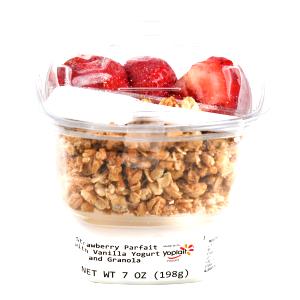 1 container (4.6 oz) Greek Yogurt with Granola - Strawberry